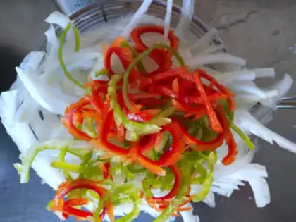 Make The veggies step 5