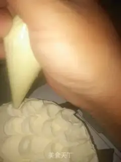 Make Net goldfish cake step 44