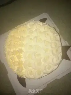 Make Net goldfish cake step 47