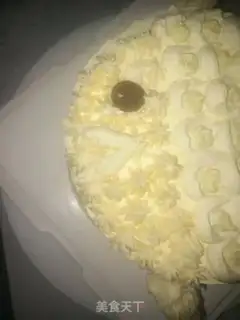 Make Net goldfish cake step 50