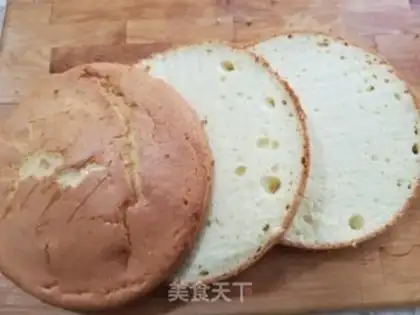Make Birthday cake step 1