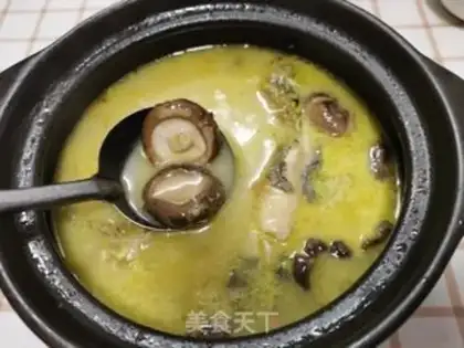 Make Yellowfish mushroom soup step 6
