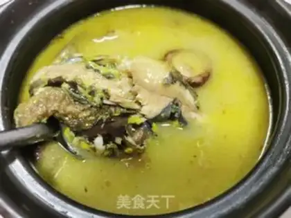 Make Yellowfish mushroom soup step 7