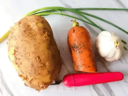 Make Frozen potatoes step 0