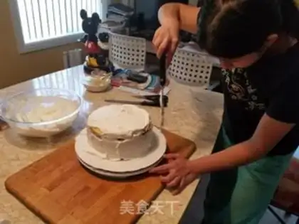 Make Birthday cake step 7