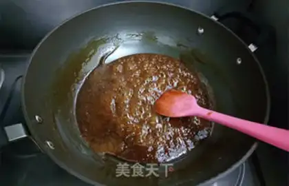 Make Black sesame date walnuts step 7