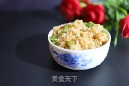 Make Soybean ham and rice step 6