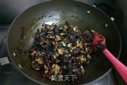 Make Black sesame date walnuts step 10
