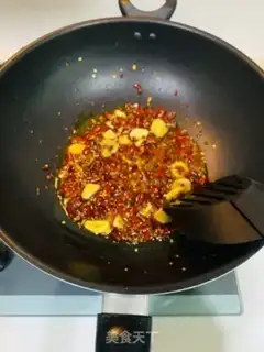 Make Spicy beans step 1