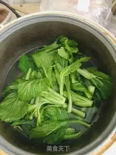 Make Mustard egg soup step 3