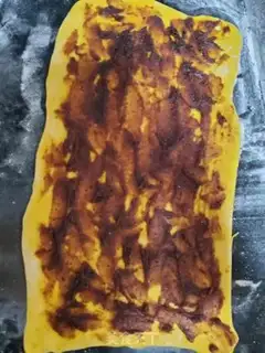 Make Pumpkin Bean Sand step 4