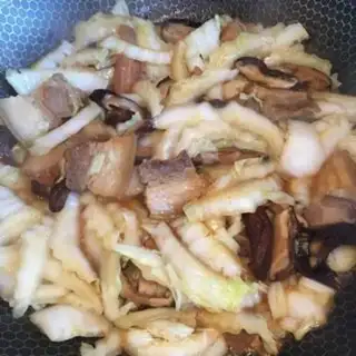 Make Five flowers, mushrooms, cabbage step 7