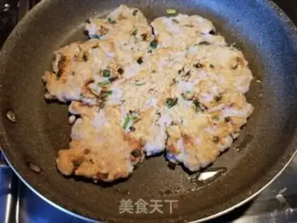 Make Fish cakes and pickles step 4