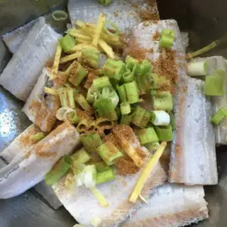 Make Fried organ with fish step 2