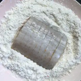 Make Fried organ with fish step 5