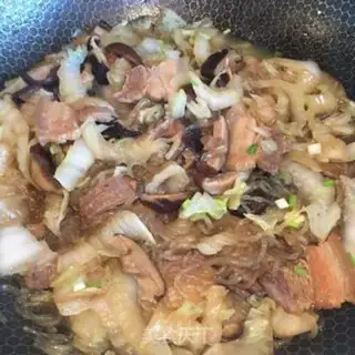 Make Five flowers, mushrooms, cabbage step 10