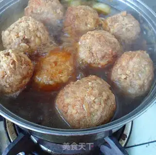 Make Cabbage stew with heartballs step 6