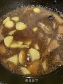 Make Potato burn ribs step 6