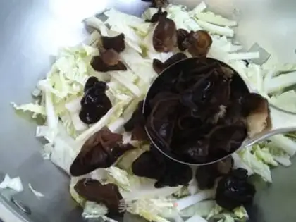 Make Black-muck cabbage step 2