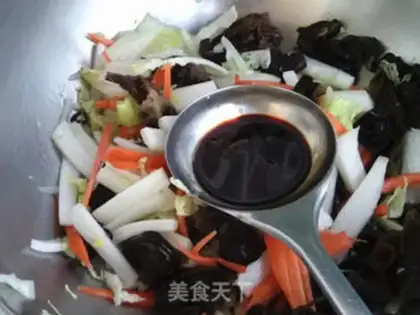 Make Black-muck cabbage step 4