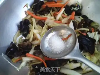 Make Black-muck cabbage step 5