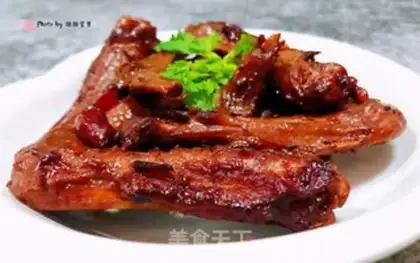 Make Spicy duck wings step 10