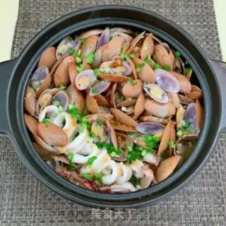 Make Garlic fans, squid step 12