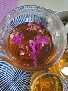 Make A rose-skinned eye tea step 4