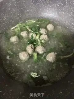 Make Beefball gravy soup step 4