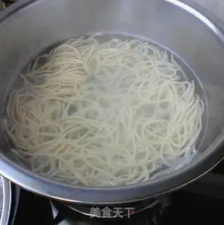 Make Chicken noodles for mushrooms step 5
