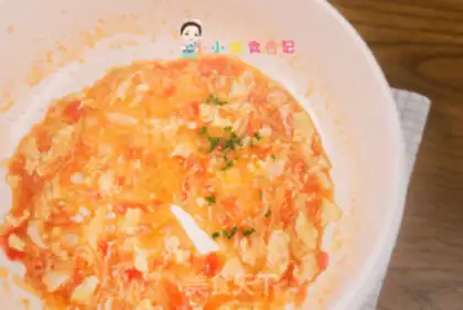 Make Tomato egg noodles step 4