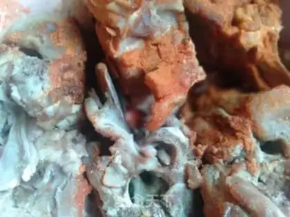 Make Dry pan dragon bones step 4
