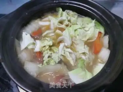 Make Shrimp cabbage step 9