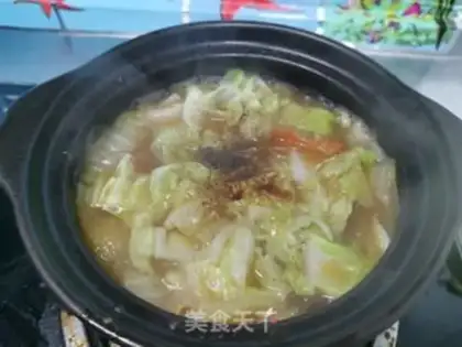 Make Shrimp cabbage step 10