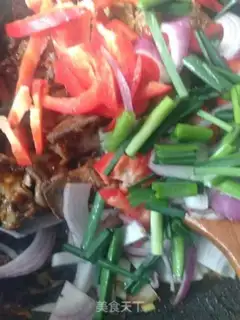 Make Dry pan dragon bones step 7