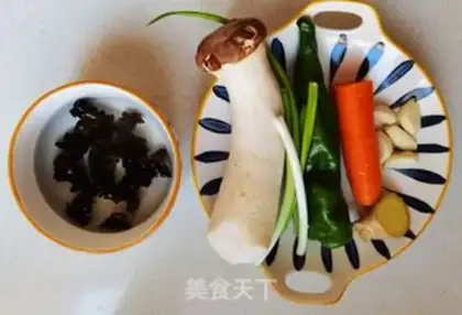 Make Fish apricot mushroom step 0