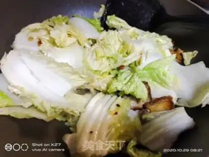 Make Five flowers and cabbage step 2