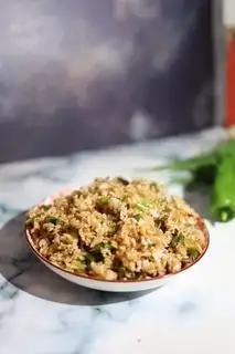 Make Beef and garlic fried rice step 7