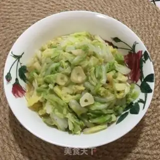 Make Garlic cabbage step 5
