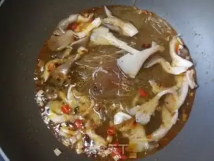Make A thousand swirled crystals of mushrooms step 9