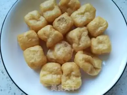 Make Tofu is red step 1