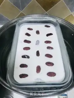 Make Red dates, rice cake step 5