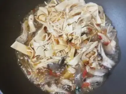 Make A thousand swirled crystals of mushrooms step 11