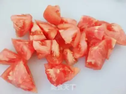 Make Tomato egg noodles step 5