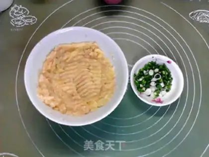 Make Onion pepper potato waffles step 1