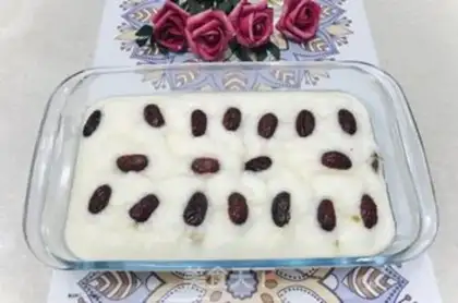 Make Red dates, rice cake step 8