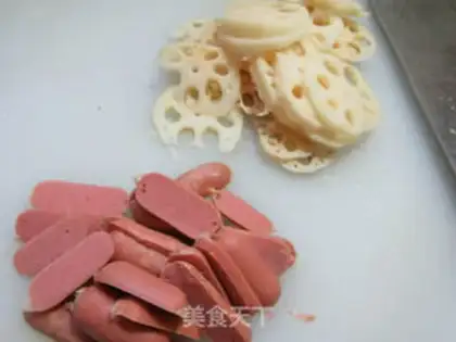 Make Blackwood, black-eared intestines step 2