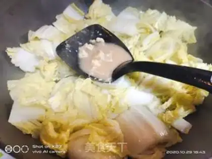 Make Steamed cabbage step 3