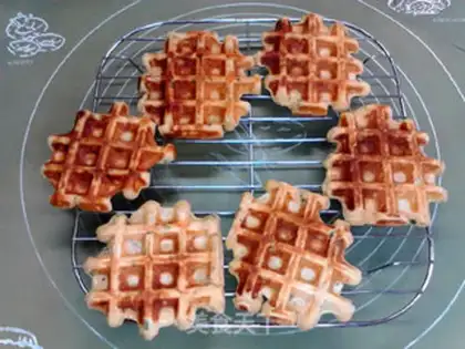 Make Onion pepper potato waffles step 12