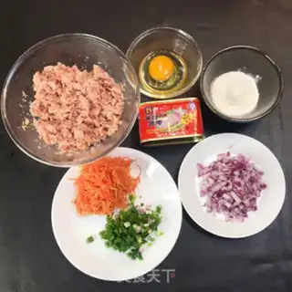 Make Spam meatballs step 1